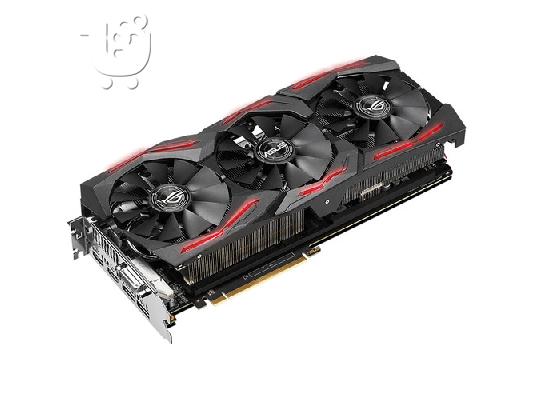 PoulaTo: Brand New ASUS Δημοκρατία των παικτών Strix Radeon RX Κάρτα γραφικών Vega64 OC Edition